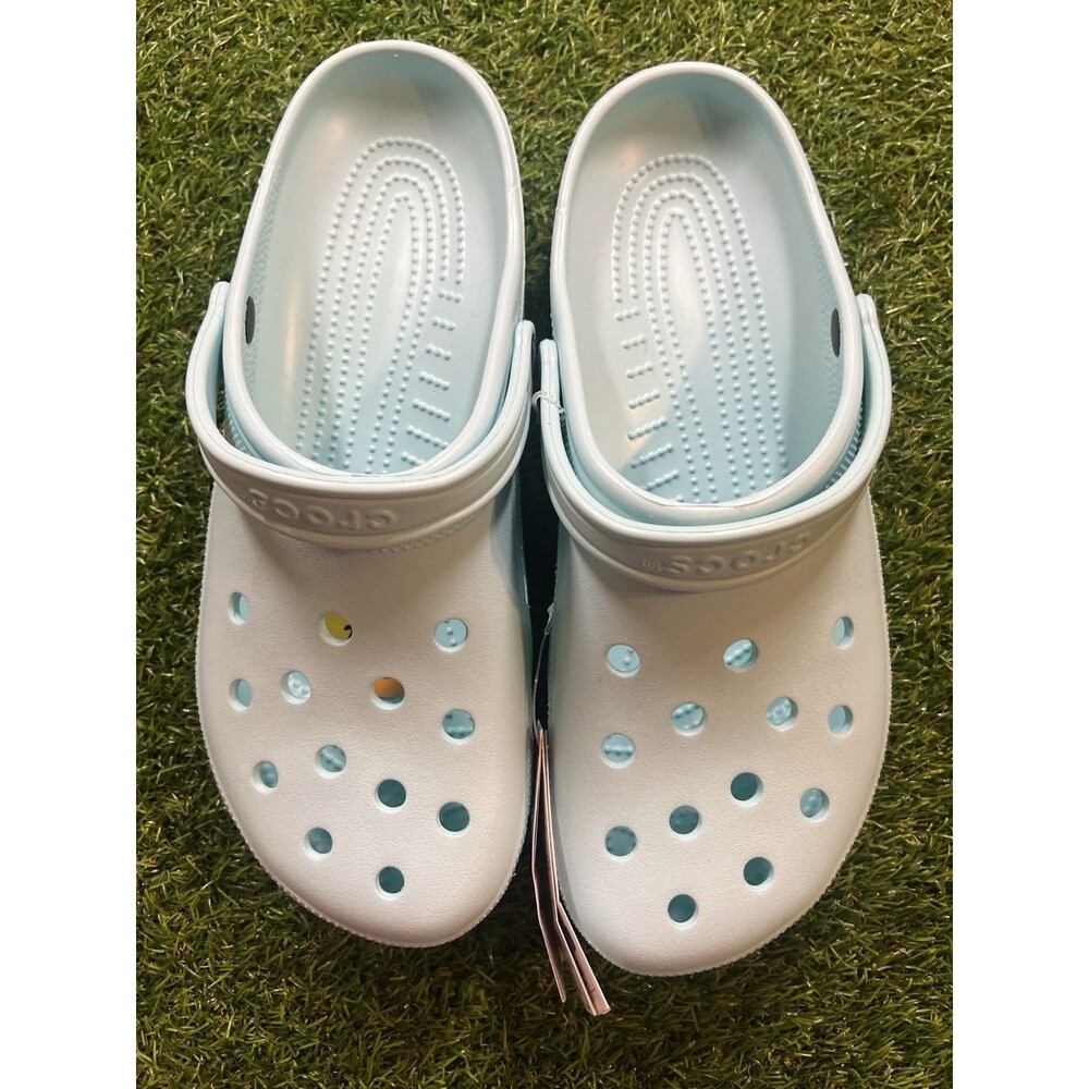 NWT Crocs Classic Clog Slide Ultra Light Turquoise Mens Size 13 🆕